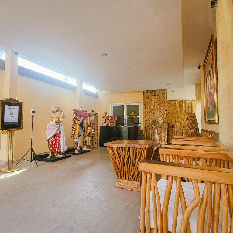 TV a/nebo společenská místnost v ubytování Triyana Resort and Glamping