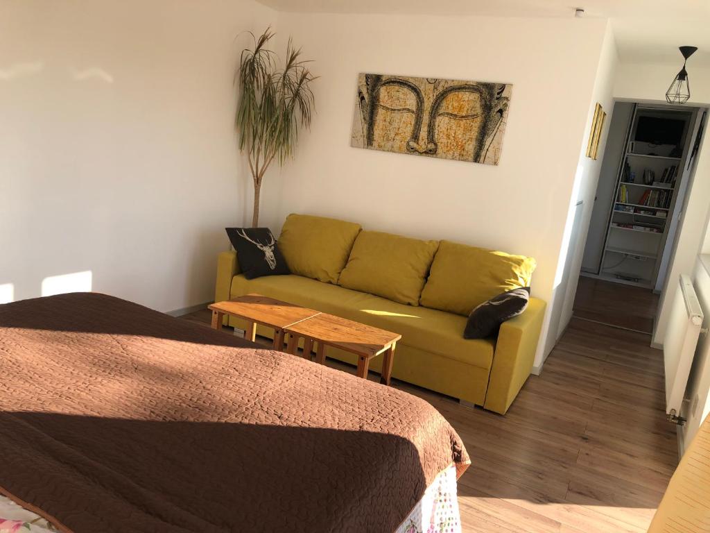 Posezení v ubytování Apartmán - D - Vyhlídka nad řekou