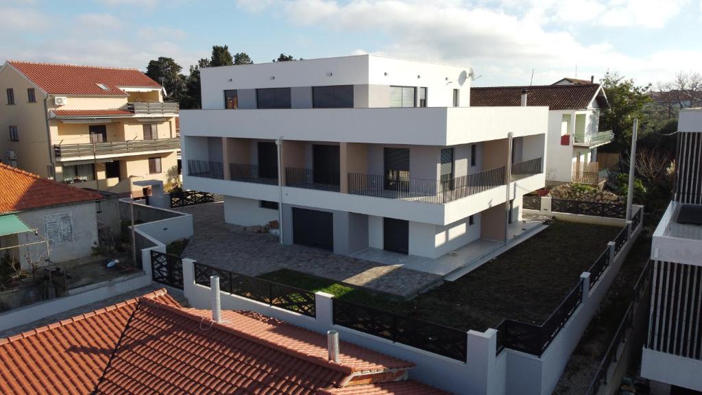 Budova, kde se apartmán nachází