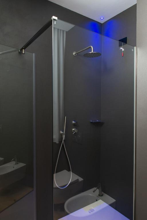 Koupelna v ubytování Civitaloft Luxury Rooms