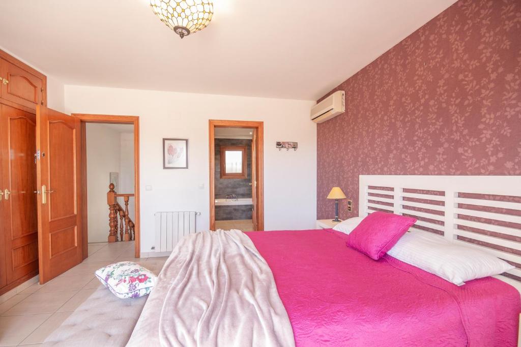 Postel nebo postele na pokoji v ubytování Villa Ana Sofía Costa CarpeDiem