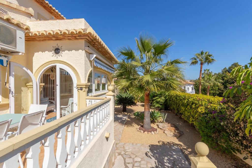 Zahrada ubytování Villa Ana Sofía Costa CarpeDiem