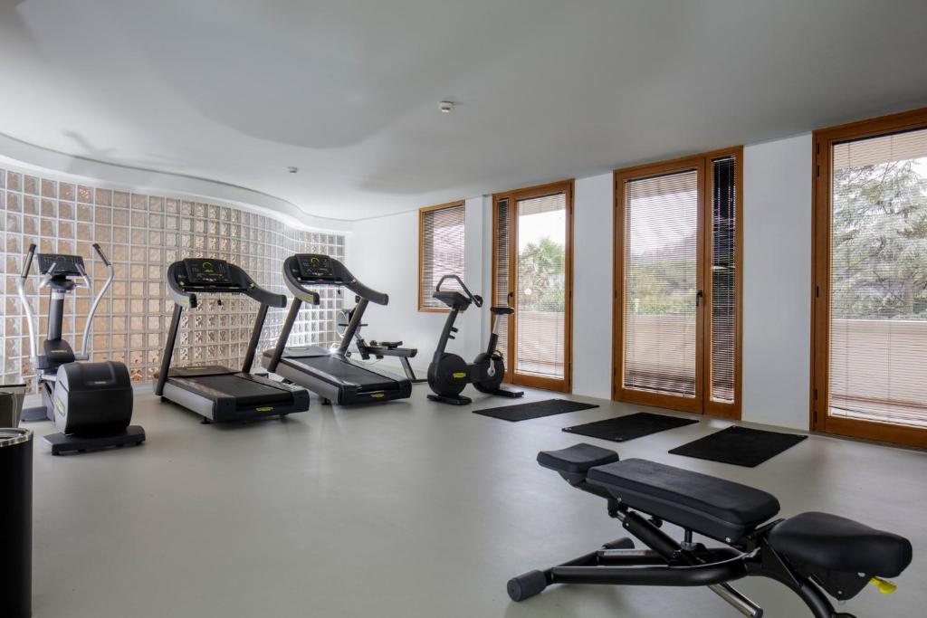 Fitness centrum a/nebo fitness zařízení v ubytování Galzignano Resort Terme & Golf - Hotel Majestic