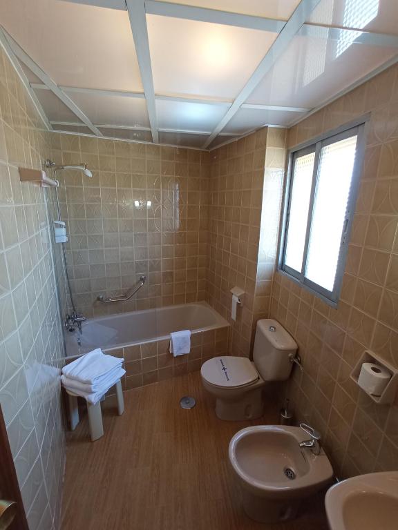 Koupelna v ubytování Hotel ELE Acueducto