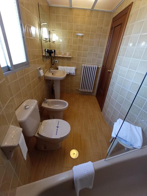 Koupelna v ubytování Hotel ELE Acueducto
