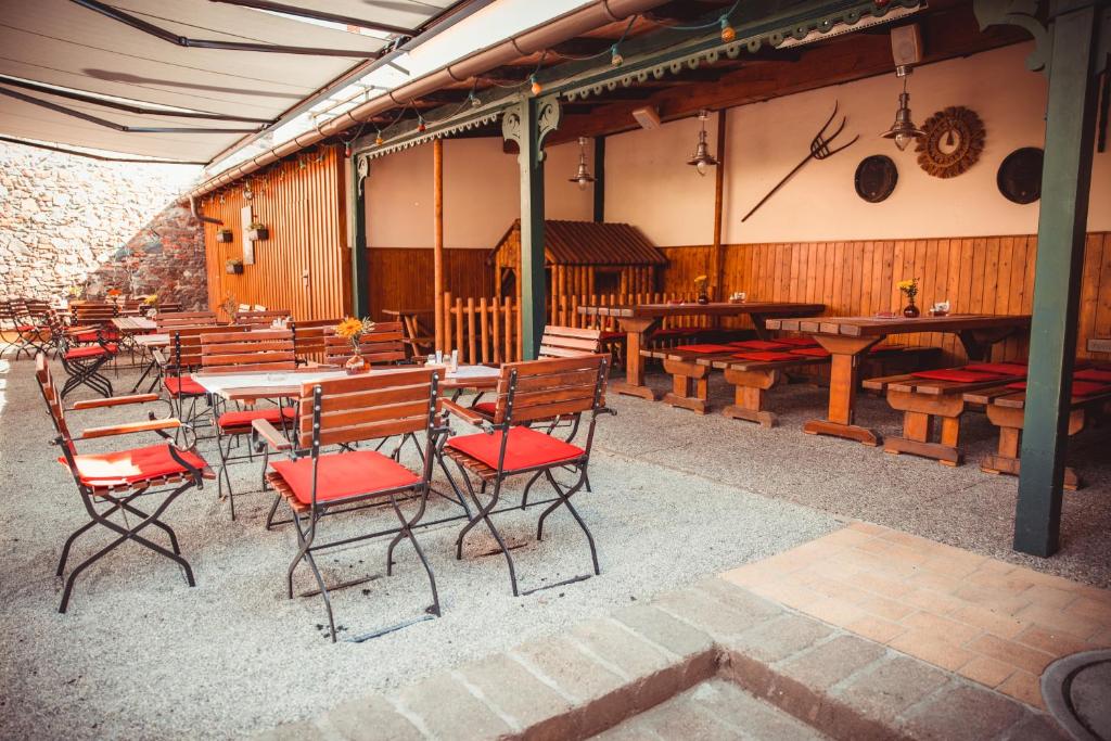 Restoran atau tempat lain untuk makan di Gasthof Mang