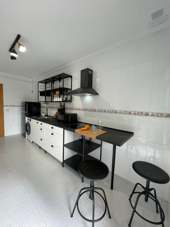 Kuchyňa alebo kuchynka v ubytovaní KEY HOUSE