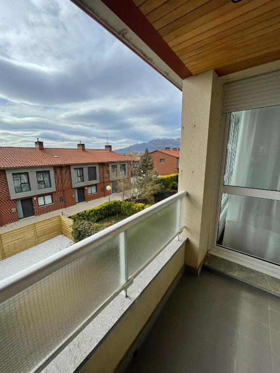 Balkón alebo terasa v ubytovaní KEY HOUSE