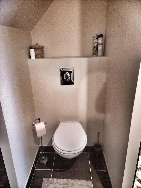 Koupelna v ubytování B&B Chez Séverine
