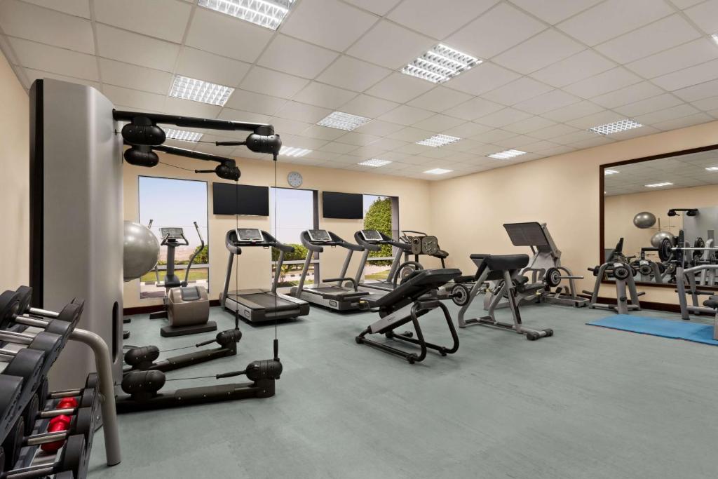 Fitness centrum a/nebo fitness zařízení v ubytování Wyndham Garden Salalah Mirbat