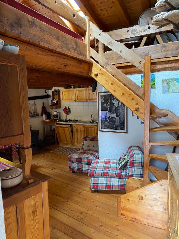 Kuchyň nebo kuchyňský kout v ubytování Casa Ornella - Baita Pra Sec