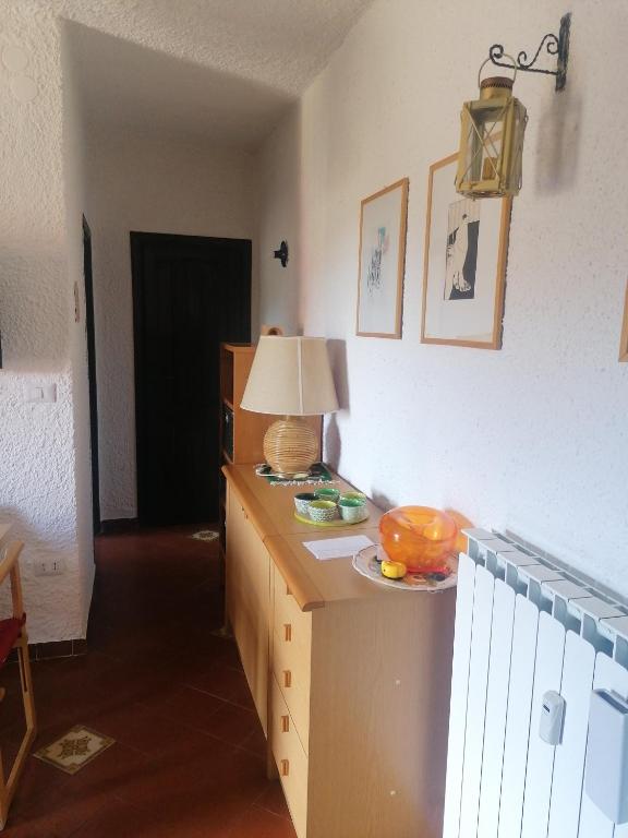 A kitchen or kitchenette at Residence La baita