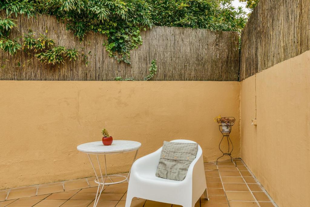 Patio nebo venkovní prostory v ubytování Casa adosada