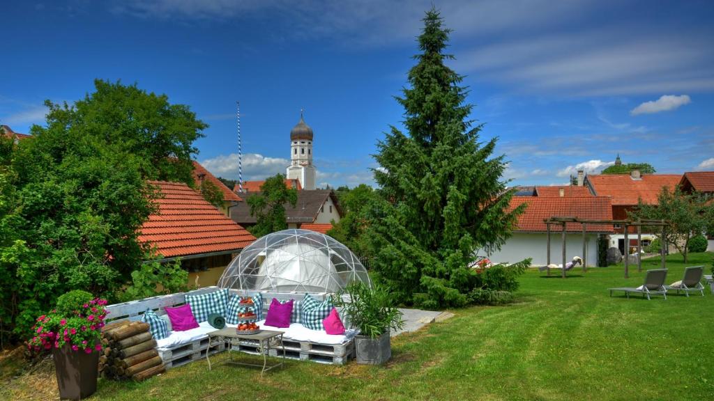 Zahrada ubytování Boutique Hotel POST ANDECHS