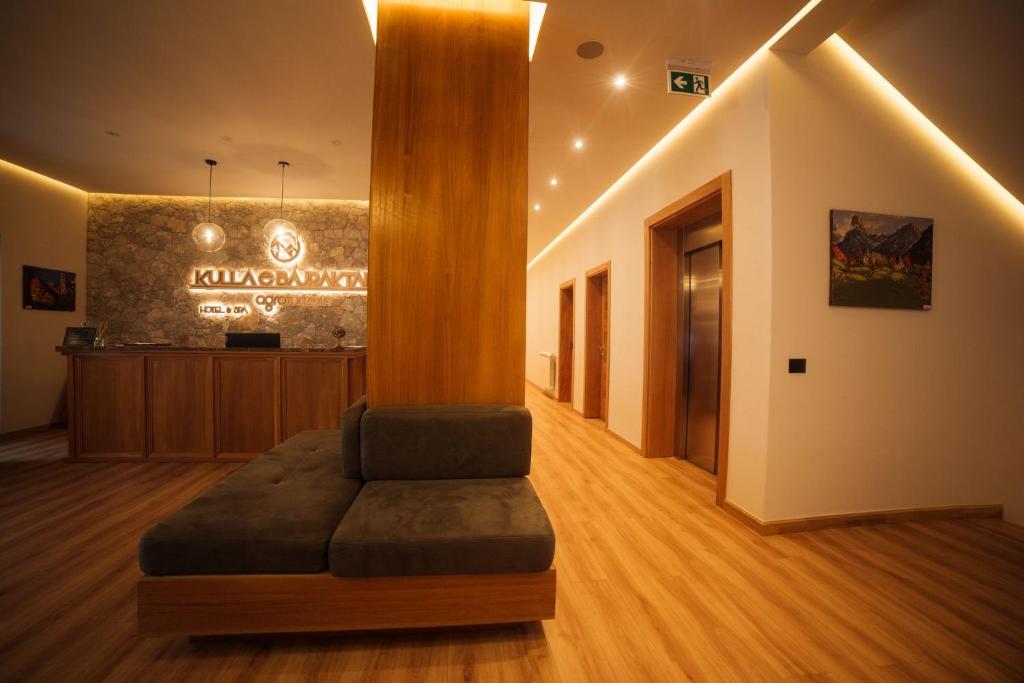 Setusvæði á Hotel Kulla e Bajraktarit