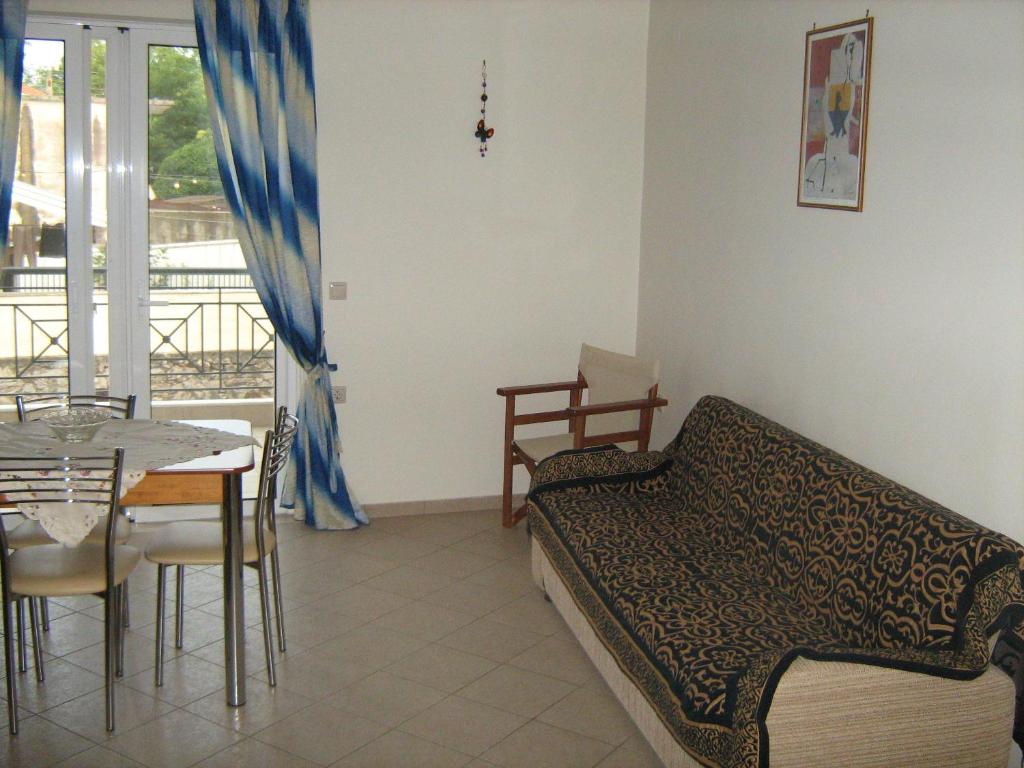Postel nebo postele na pokoji v ubytování Filoxenia