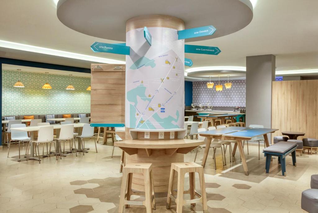 Restaurace v ubytování One Tapachula