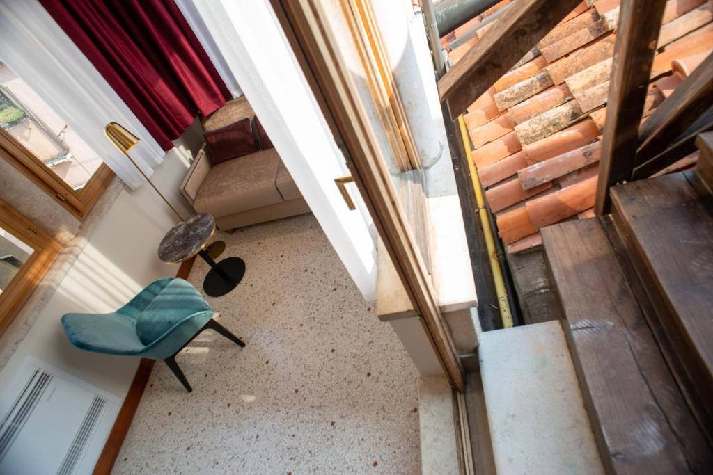 Posezení v ubytování Palazzina Fortuny