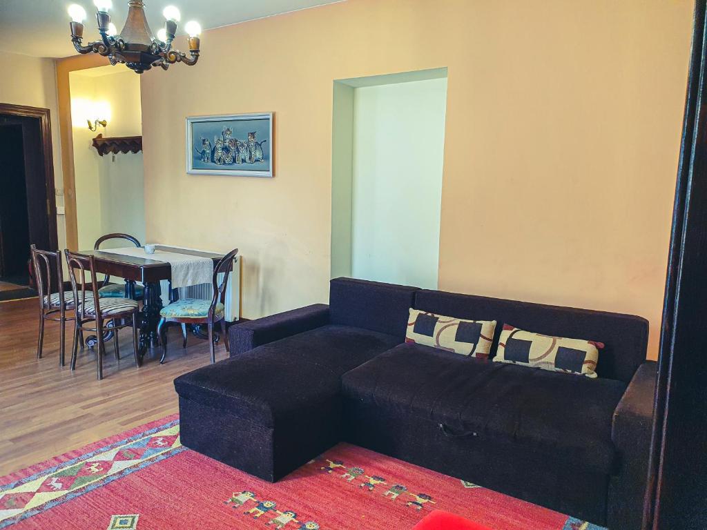 Posezení v ubytování Apartamenty nad Wisłą Renesans