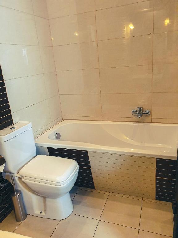 Koupelna v ubytování Apartamenty nad Wisłą Renesans