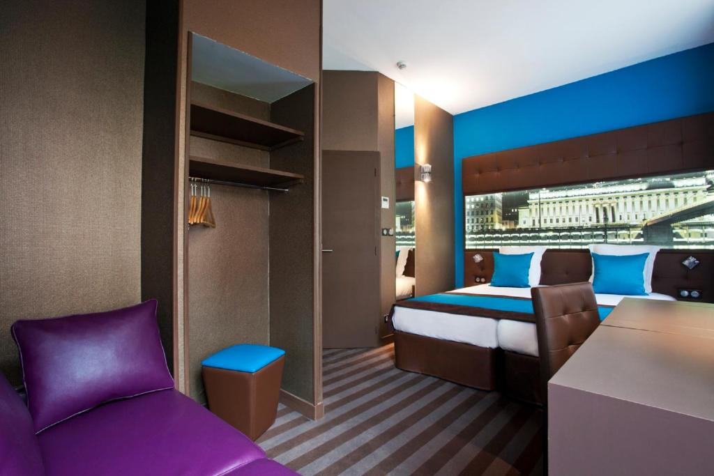Posezení v ubytování Hotel des Savoies Lyon Perrache