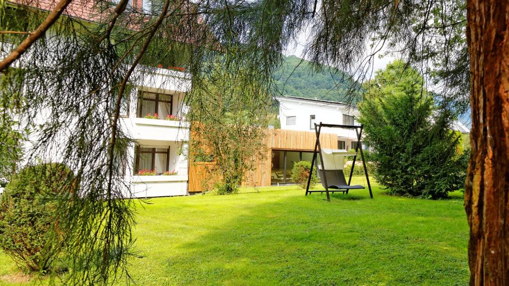 Zahrada ubytování Hotel Hirschen