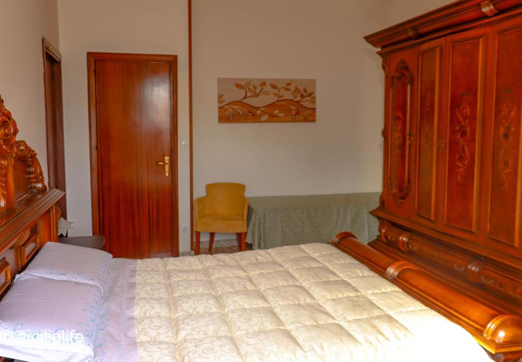 Posteľ alebo postele v izbe v ubytovaní Terrazza Solemar