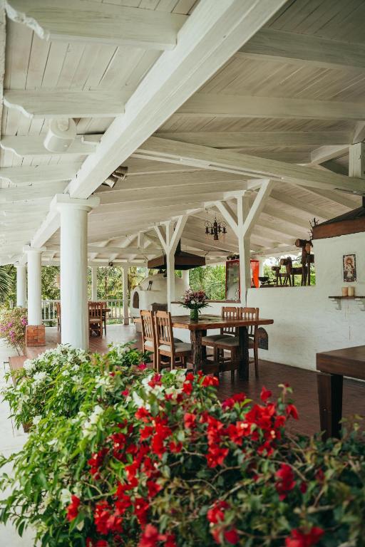 Restaurace v ubytování Hotel Boutique El Triángulo