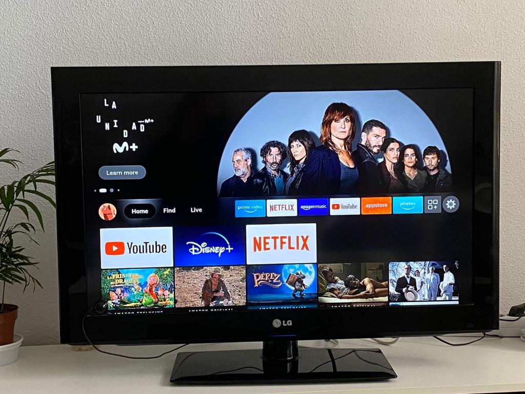 TV a/nebo společenská místnost v ubytování Marina Apartment Beach