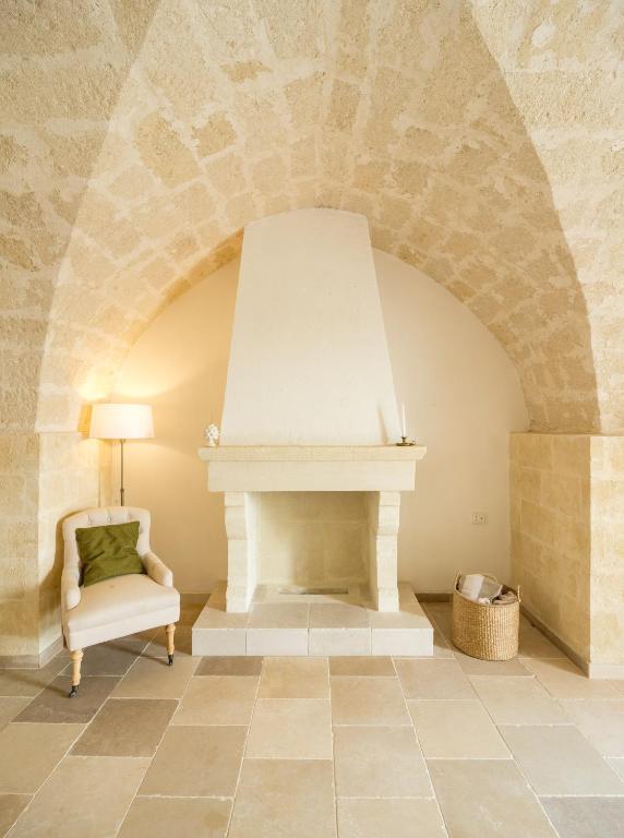 Posezení v ubytování Masseria Ella