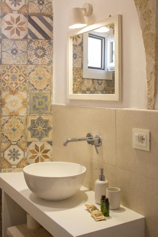 Koupelna v ubytování Masseria Ella