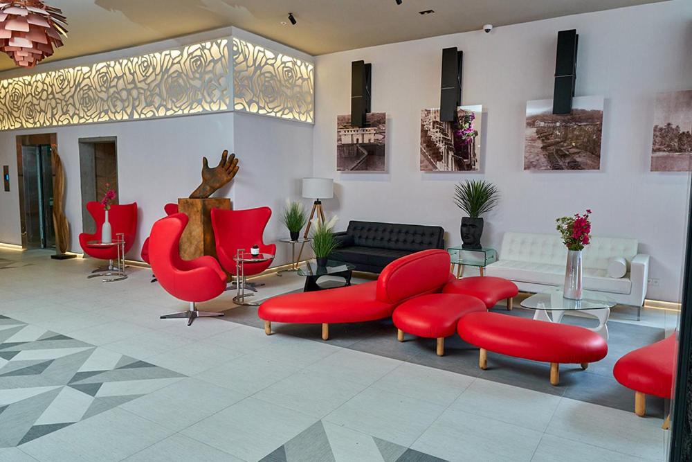 Posezení v ubytování Gran Evenia Panamá Hotel