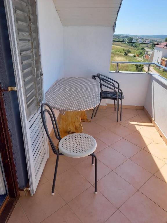 Balkón nebo terasa v ubytování Apartmani Branka