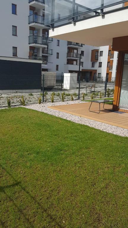 Vonkajšia záhrada v ubytovaní Diamentowe Wzgórze 26/3