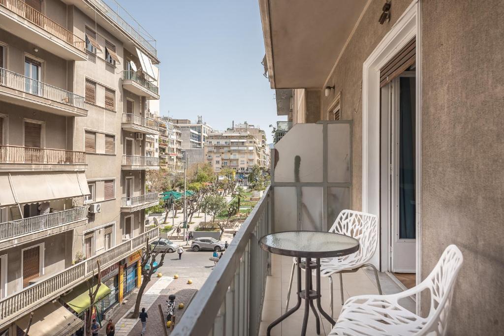 Balkón alebo terasa v ubytovaní Victoria Sun Apartments