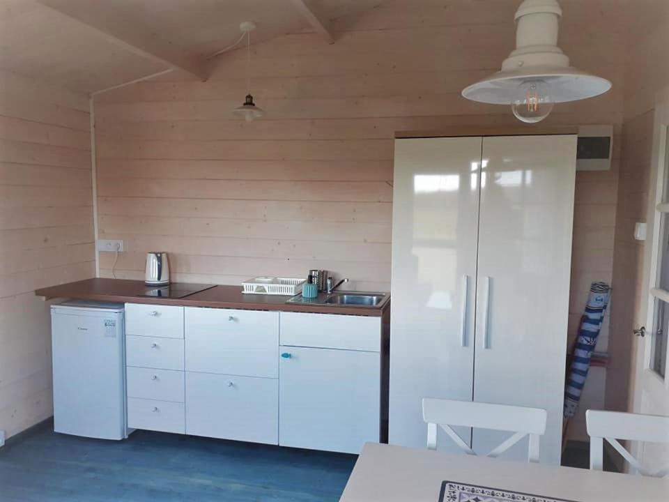 Kuchyň nebo kuchyňský kout v ubytování Kiszkowianka domki