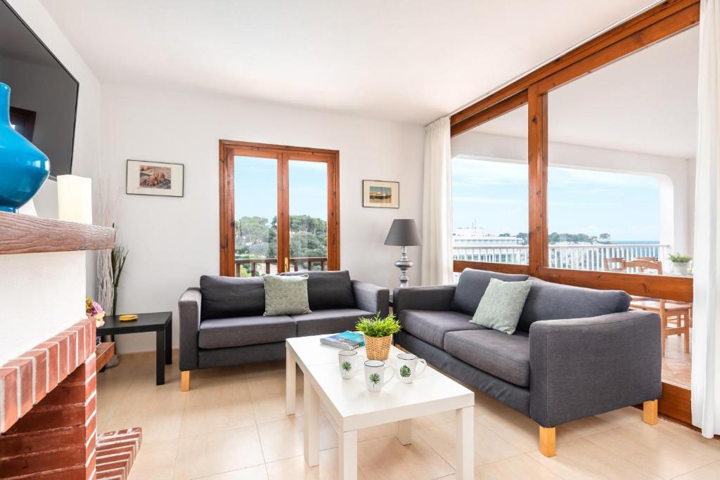 Posezení v ubytování Villa Spring Hill - Cala Galdana