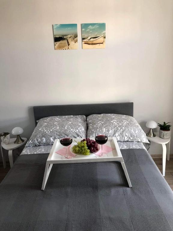 Posteľ alebo postele v izbe v ubytovaní Nadmorski Apartament Dream w Gdańsku