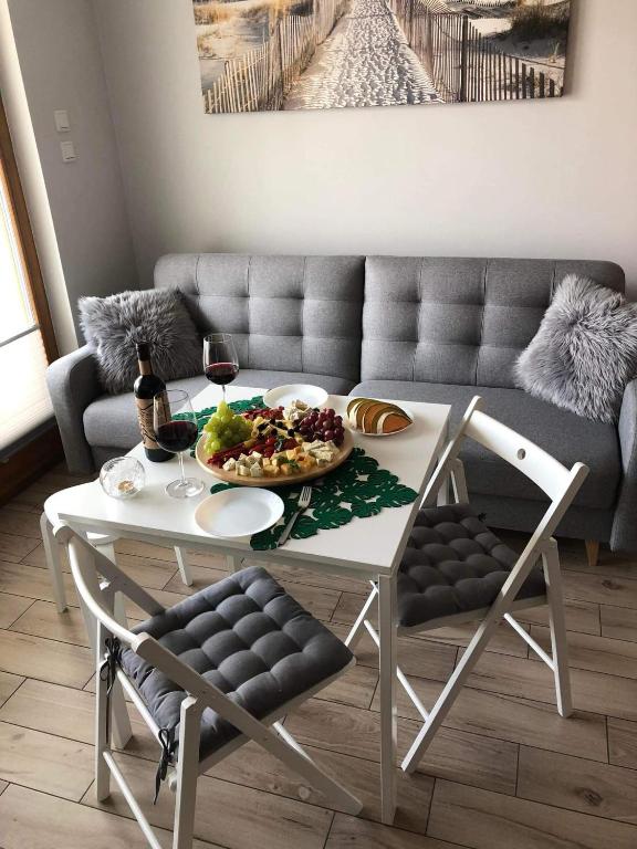 Posedenie v ubytovaní Nadmorski Apartament Dream w Gdańsku