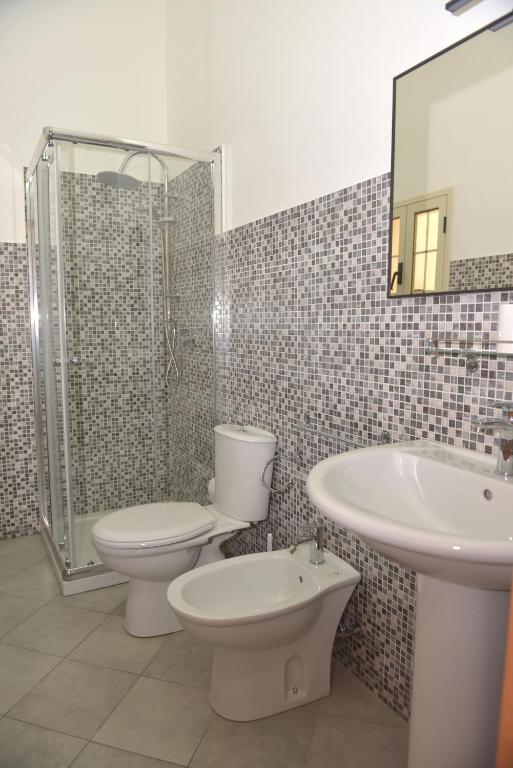 Kúpeľňa v ubytovaní Casa Liolà