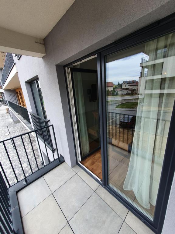 Balkón alebo terasa v ubytovaní Apartament Marko