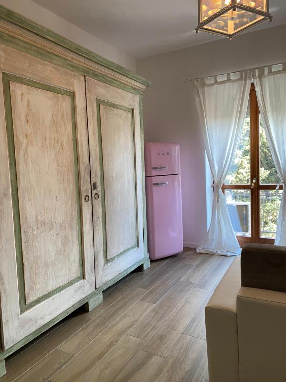 Kuchyň nebo kuchyňský kout v ubytování UNIQUE ROOMS
