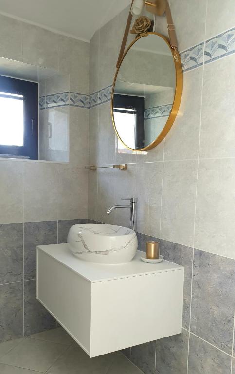 Kúpeľňa v ubytovaní Appartment Daniela Funtana