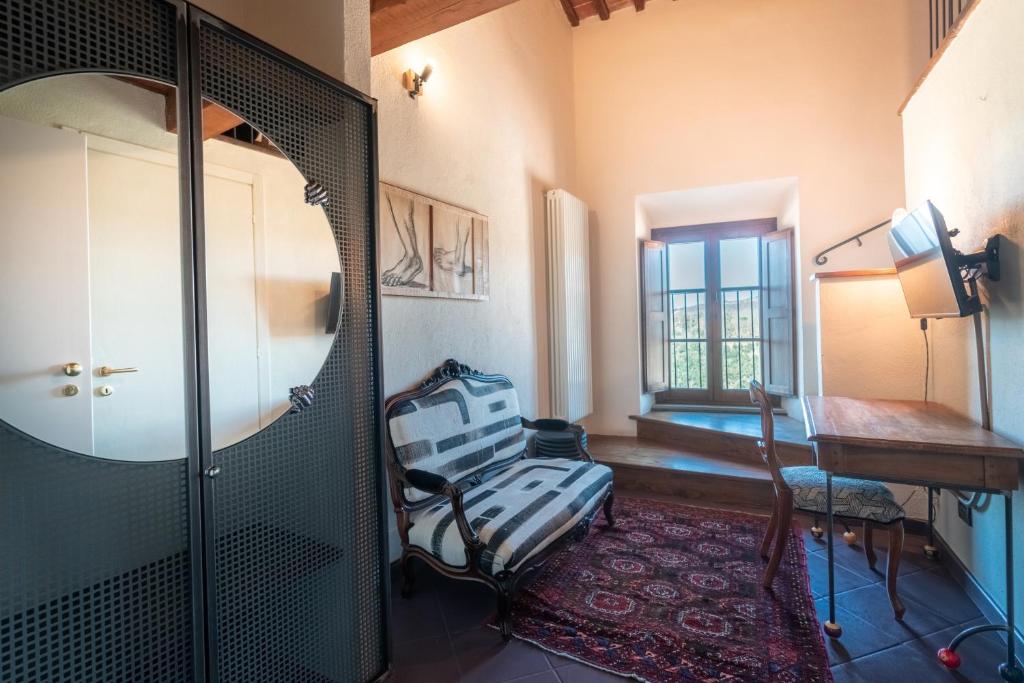 Posezení v ubytování Hotel Della Fortezza