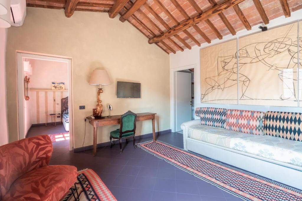 Posezení v ubytování Hotel Della Fortezza