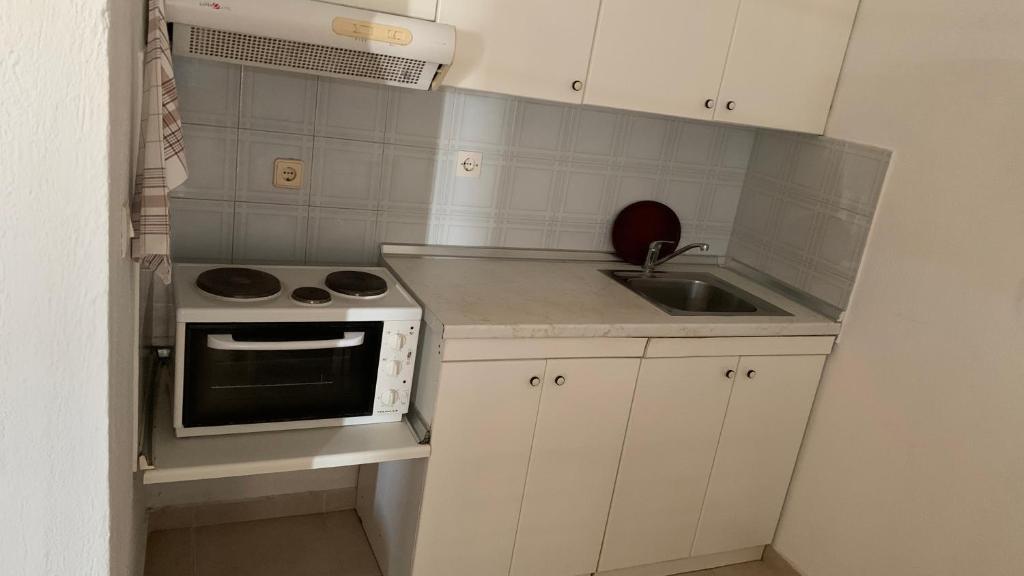 Kuchyň nebo kuchyňský kout v ubytování Mare - Rooms