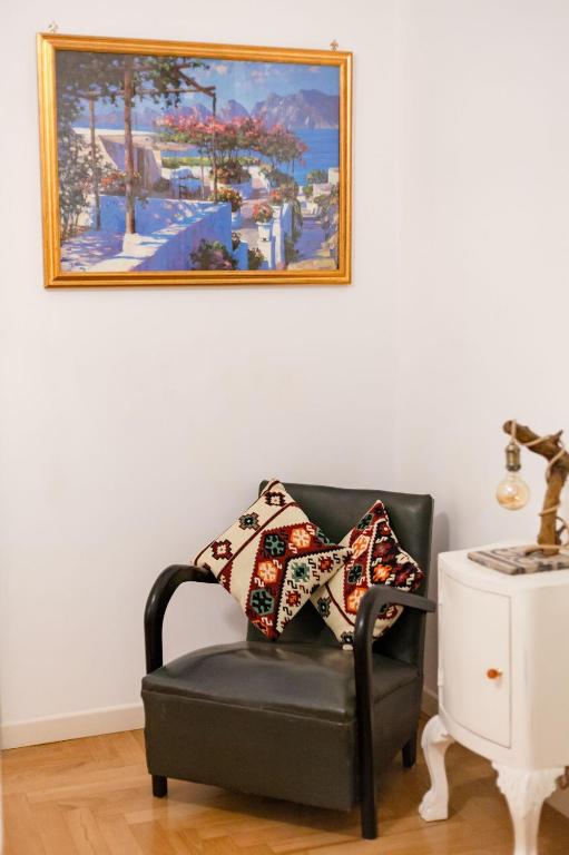 Posezení v ubytování Museum Luxury Suites