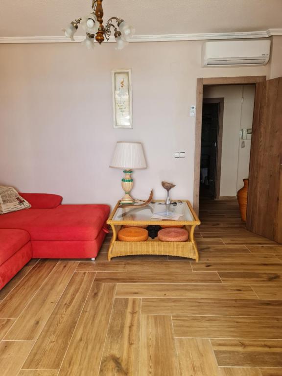 Posezení v ubytování Casa Sacy