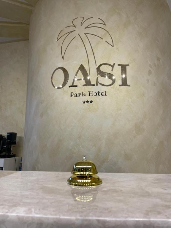 Certyfikat, podpis lub inny dokument wystawiony w obiekcie Oasi Park Hotel