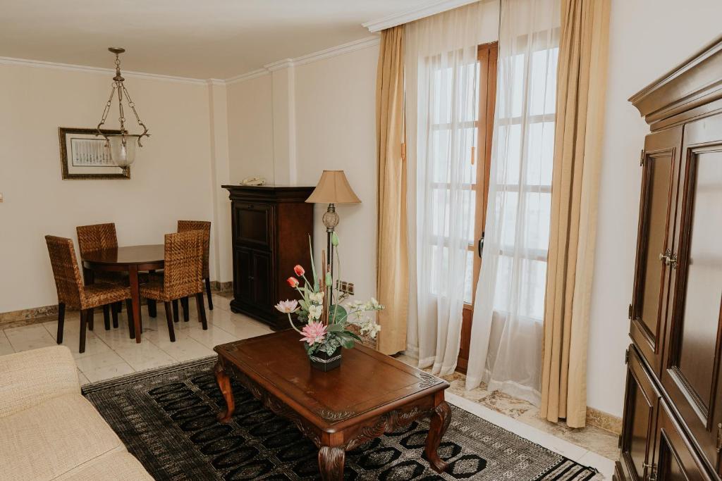 Posezení v ubytování Gran Hotel Diligencias